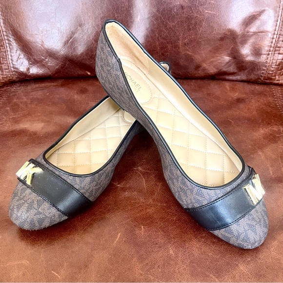 Michael Kors Jilly Ballet Loafers Flat Shoes Size 8 - Picture 1 of 10